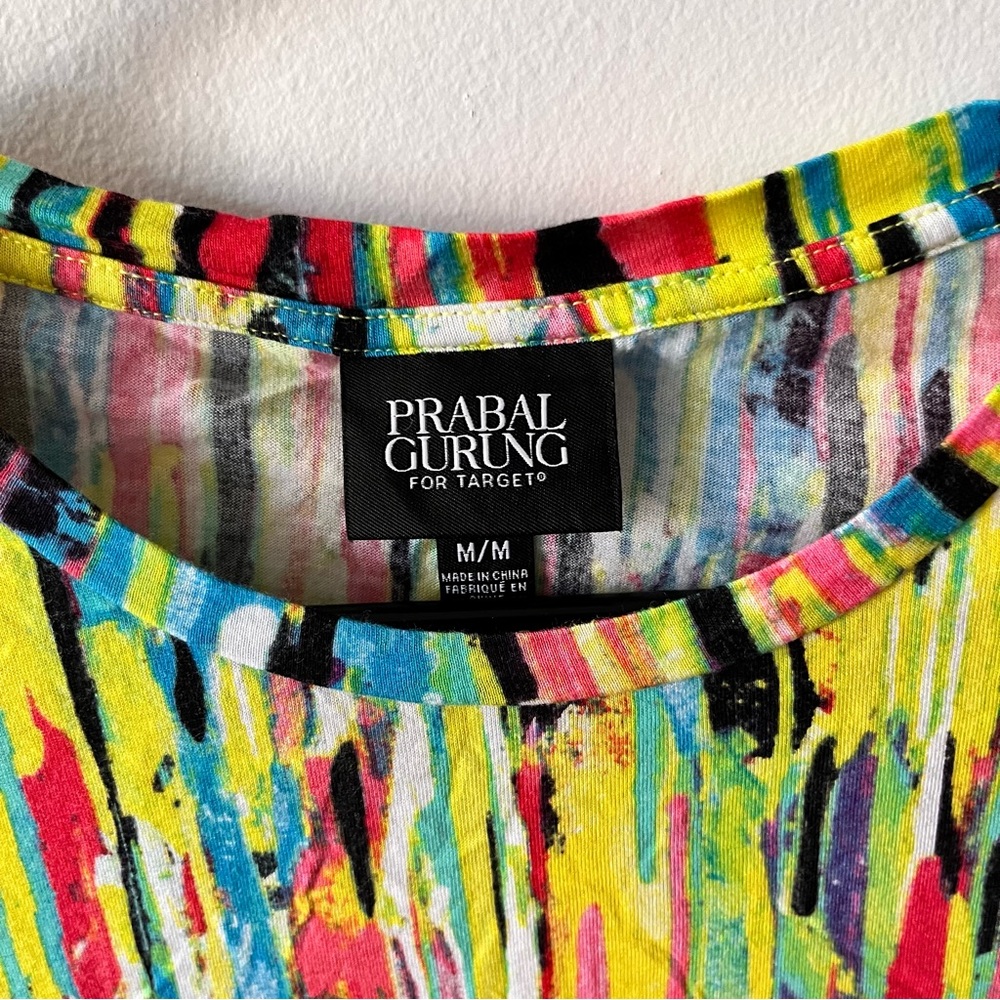 Prabal Gurung for Target Women  Long Sleeve Shirt M Nolita Print - Picture 6 of 6